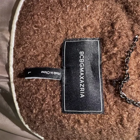 BCBGMaxAzria Chocolate Teddy Jacket - Picture 4 of 6
